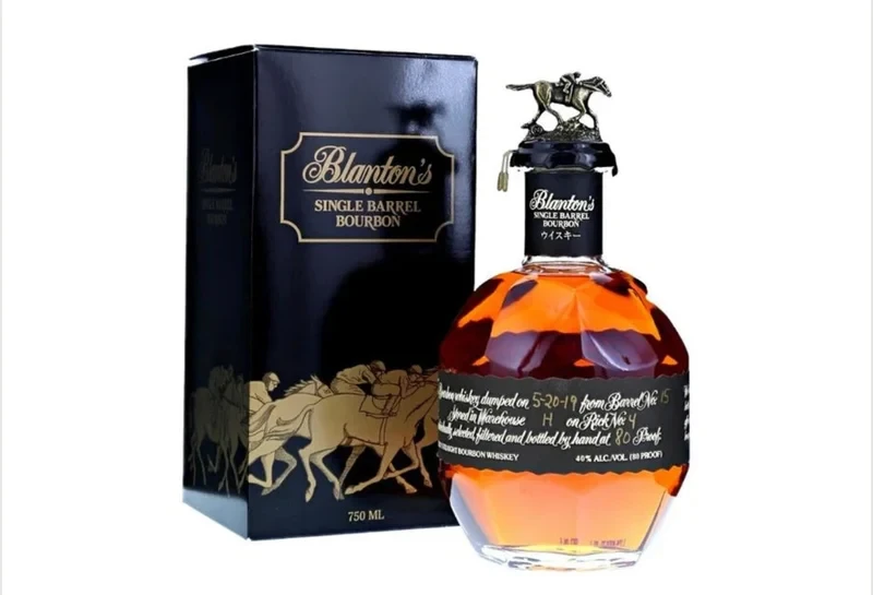Blanton's bourbon bottle
